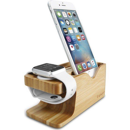 Spigen Apple Watch ve iPhone ile Uyumlu Stand S370