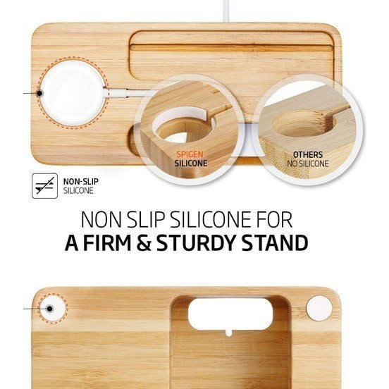 Spigen Apple Watch ve iPhone ile Uyumlu Stand S370