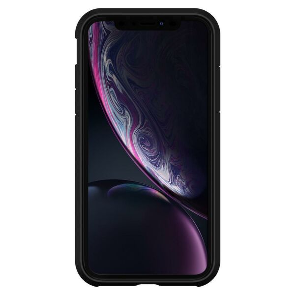 Spigen iPhone XR ile Uyumlu Kılıf Tough Armor Black