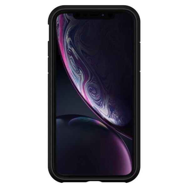 Spigen iPhone XR ile Uyumlu Kılıf Tough Armor Black