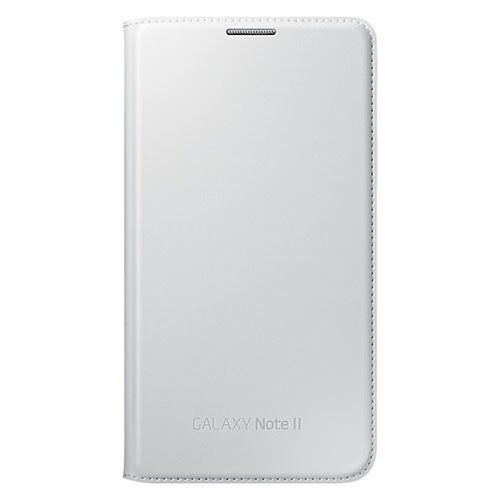 Galaxy Note 2 ile Uyumlu Kılıf Flip Wallet Beyaz EF-NN710BWEGWW