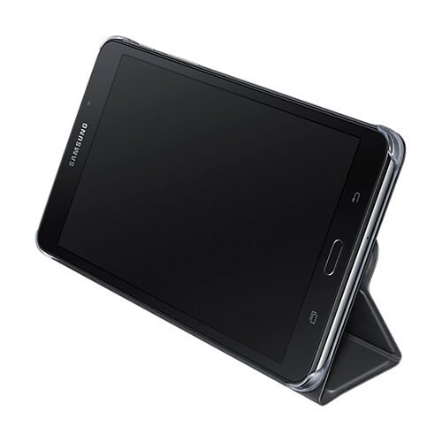 Galaxy Tab A6 7'' T280 ile Uyumlu Bookcover Kılıf Siyah EF-BT280PBEGWW