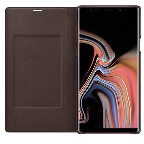 Galaxy Note 9 ile Uyumlu LED View Cover Kılıf (Bronz) EF-NN960PAEGWW (Out)