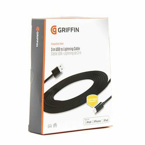 Griffin iPhone Data ve Şarj Kablosu 3m GC36633 (Out)