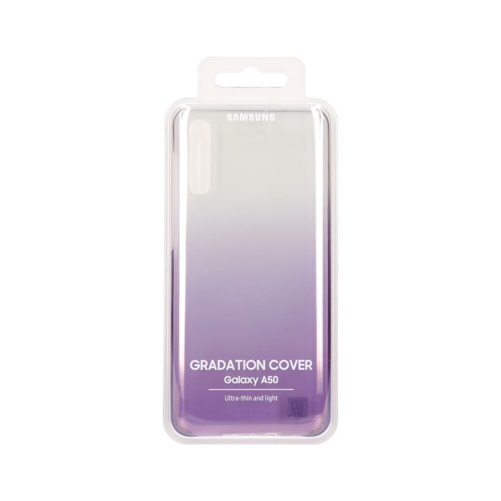 Galaxy A50 ile Uyumlu Clear Cover Mor EF-AA505CVEGWW