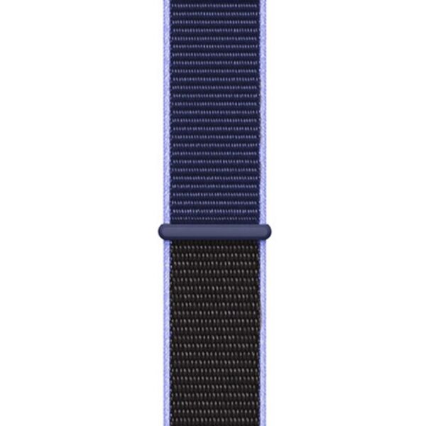 Apple Watch ile Uyumlu 42-44mm Kumaş Kayış Lacivert