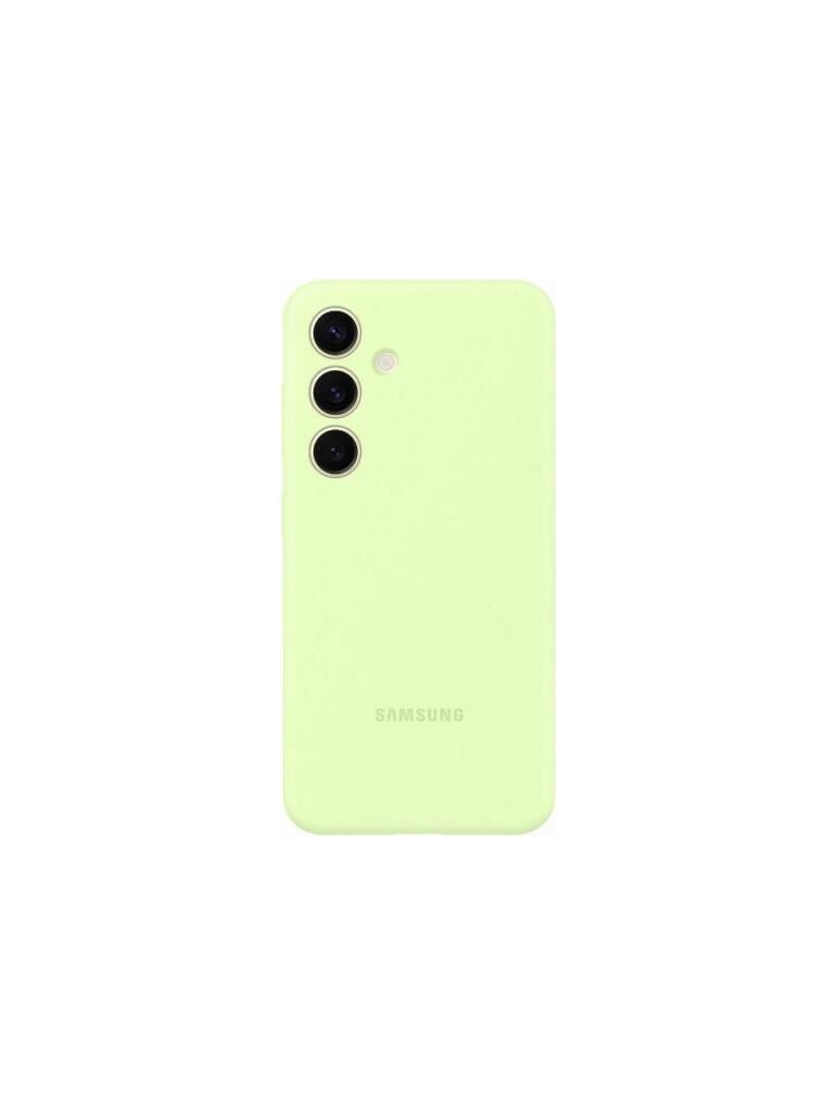 Galaxy S24 ile Uyumlu Silikon Kılıf Açık Yeşil EF-PS921TGEGWW