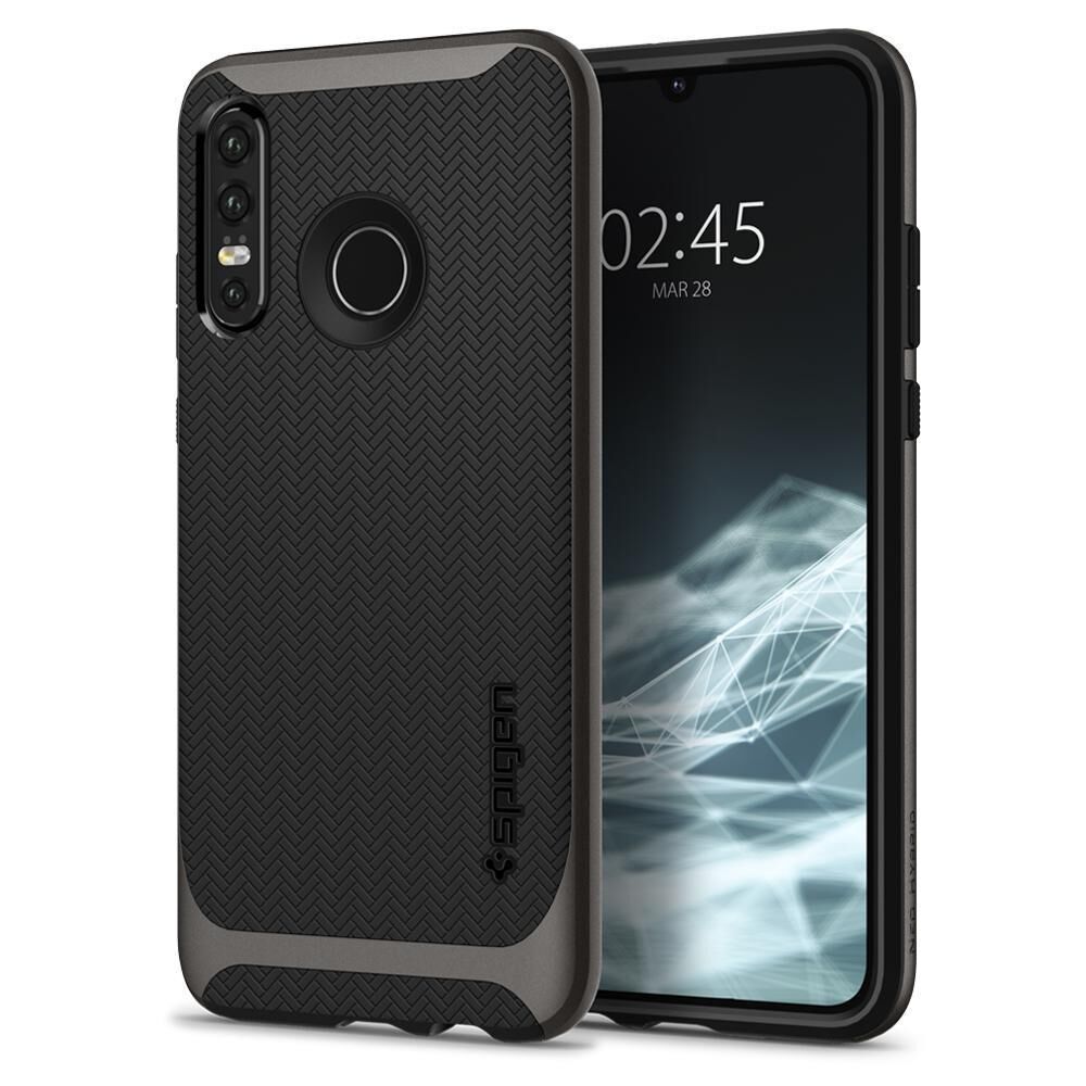 Spigen P30 Lite / Nova 4e ile Uyumlu Kılıf Neo Hybrid Gunmetal