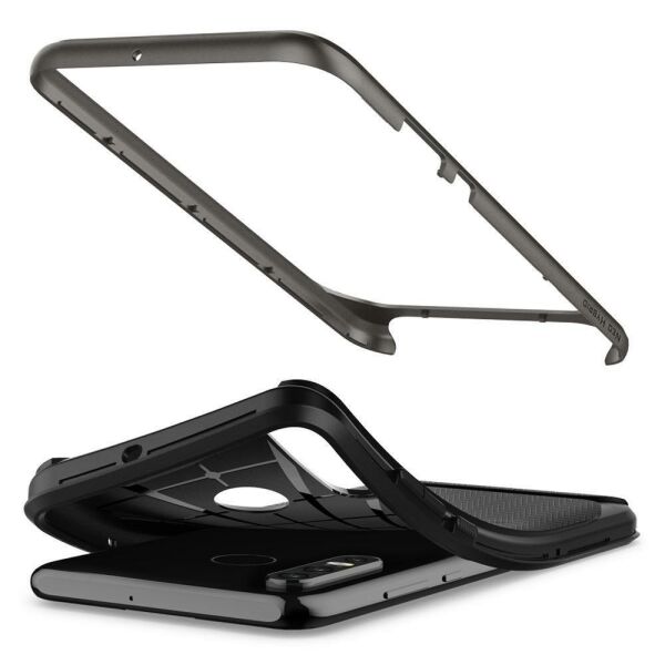 Spigen P30 Lite / Nova 4e ile Uyumlu Kılıf Neo Hybrid Gunmetal