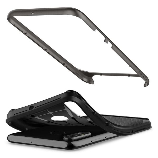 Spigen P30 Lite / Nova 4e ile Uyumlu Kılıf Neo Hybrid Gunmetal