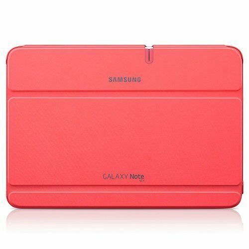 Galaxy Note 10.1 N8005 ile Uyumlu Bookcover Kılıf Pembe EFC-1G2NPECSTD