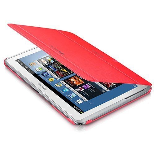 Galaxy Note 10.1 N8005 ile Uyumlu Bookcover Kılıf Pembe EFC-1G2NPECSTD