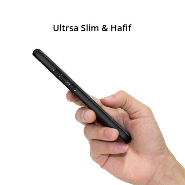 Spigen P20 Lite / Nova 3e ile Uyumlu Kılıf Liquid Air Black