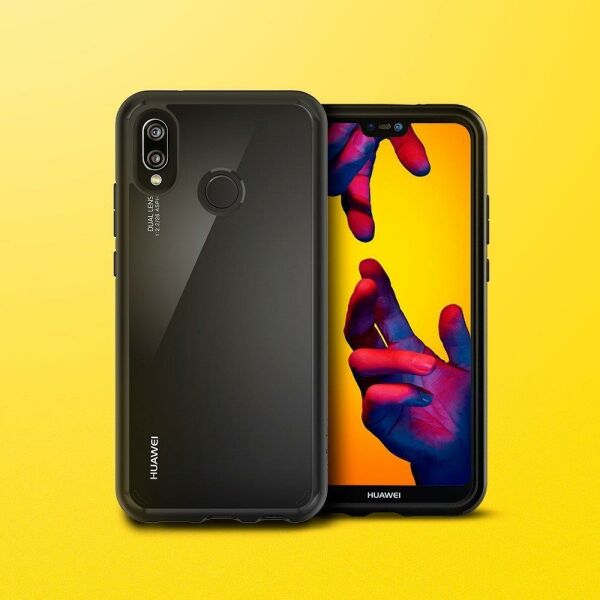 Spigen P20 Lite / Nova 3e ile Uyumlu Kılıf Ultra Hybrid Black