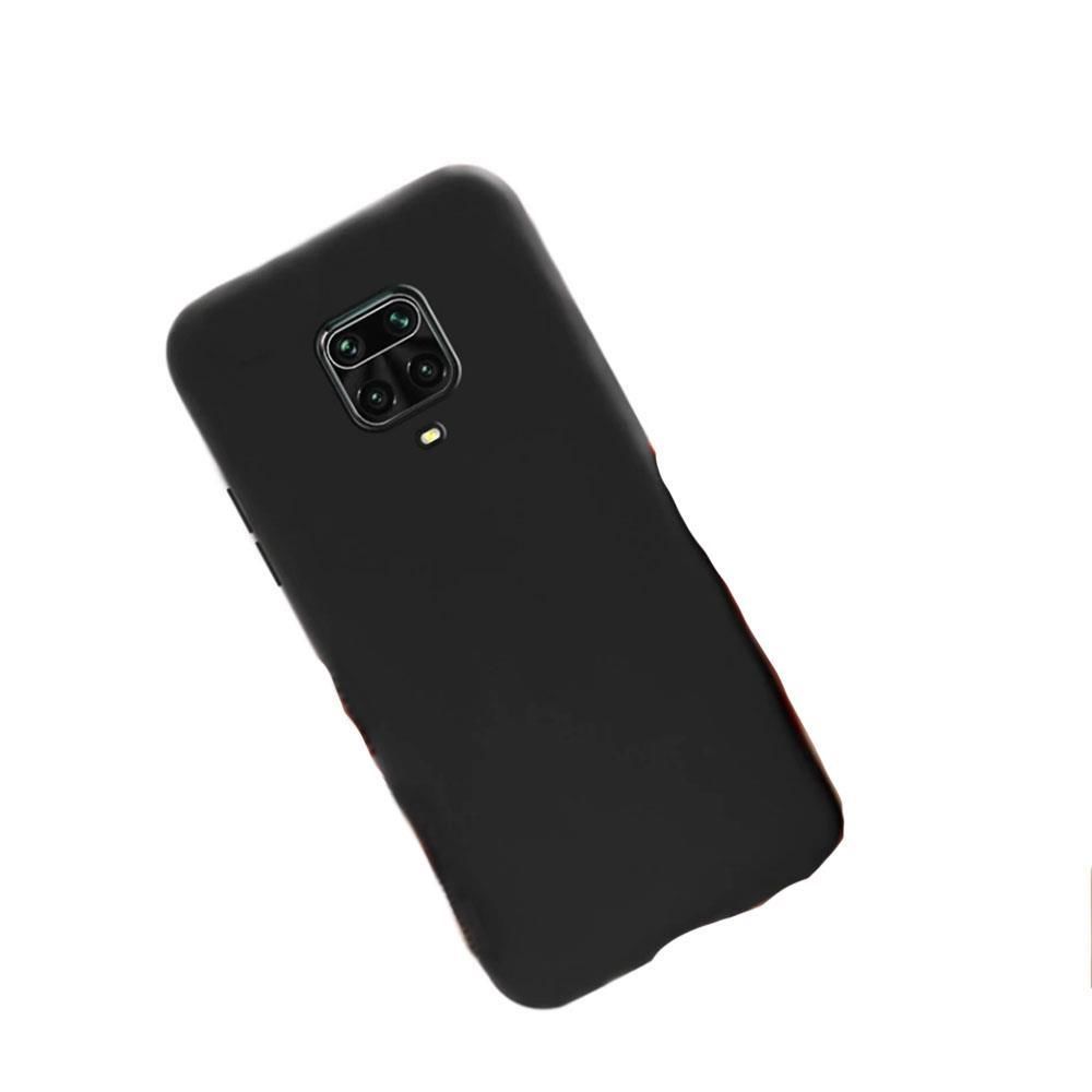 Redmi Note 9S ile Uyumlu Cappy Silikon Kılıf Siyah