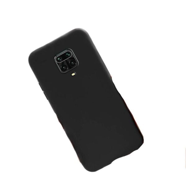 Redmi Note 9S ile Uyumlu Cappy Silikon Kılıf Siyah
