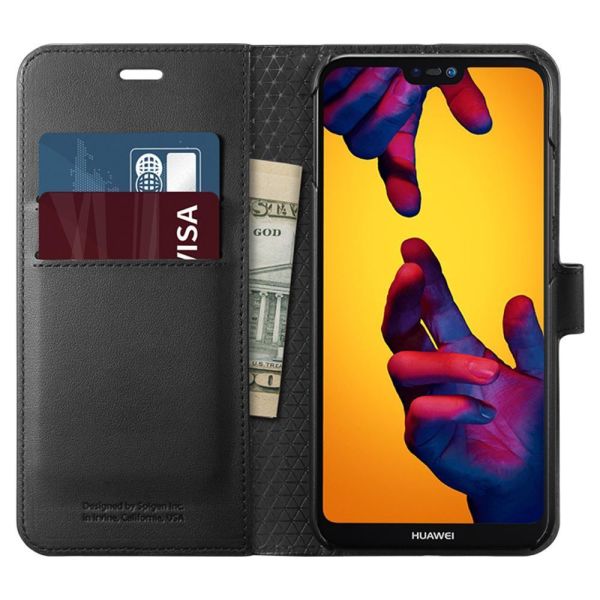 Spigen P20 Lite / Nova 3e ile Uyumlu Kılıf Wallet S Cüzdan