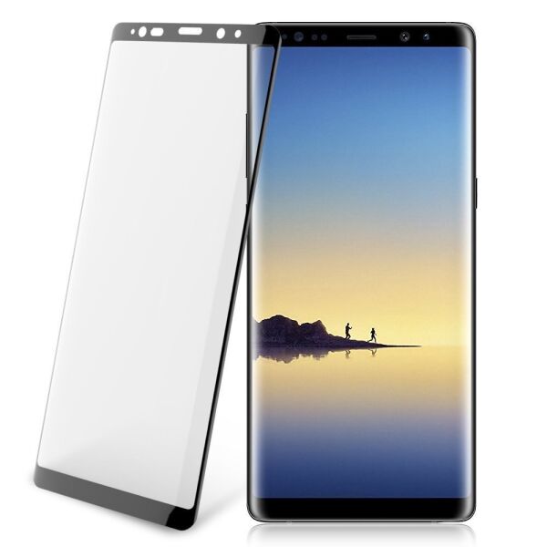 Buff Galaxy Note 8 ile Uyumlu 5D ile Uyumlu Glass Ekran Koruyucu