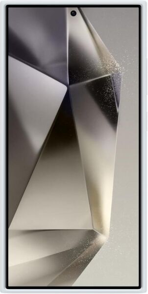 Galaxy S24 Ultra ile Uyumlu Silikon Kılıf Beyaz EF-PS928TWEGWW