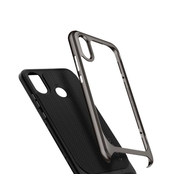 Spigen P20 Lite / Nova 3e ile Uyumlu Kılıf Neo Hybrid Gun Metal