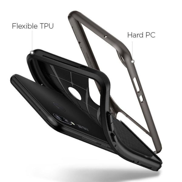 Spigen P20 Lite / Nova 3e ile Uyumlu Kılıf Neo Hybrid Gun Metal