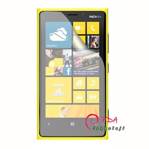 Lumia 920 ile Uyumlu Ekran Koruyucu (MAT) 1 Adet