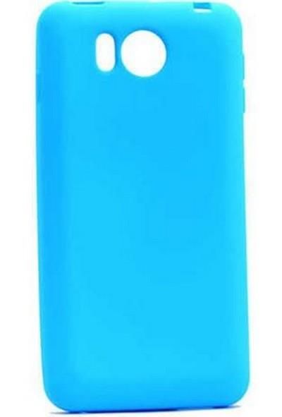 Venüs V3 5580 5.5 ile Uyumlu Silikon Kılıf Mavi