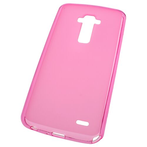 G Flex D958 ile Uyumlu  Şeffaf Silikon Kılıf Pembe
