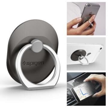 Spigen Telefon Halkası Style Ring Selfie Yüzük Space Gray