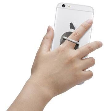 Spigen Telefon Halkası Style Ring Selfie Yüzük Space Gray