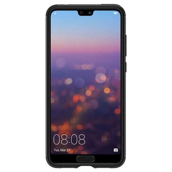 Spigen P20 Pro ile Uyumlu Kılıf Marked Armor