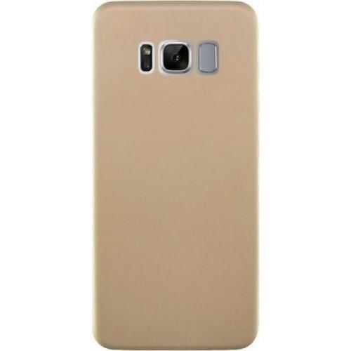 Zore Galaxy S8 ile Uyumlu Premier Silikon Kılıf Gold