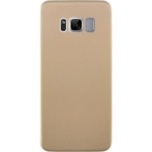 Zore Galaxy S8 ile Uyumlu Premier Silikon Kılıf Gold