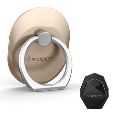 Spigen Telefon Halkası Style Ring Selfie Yüzük Champagne Gold