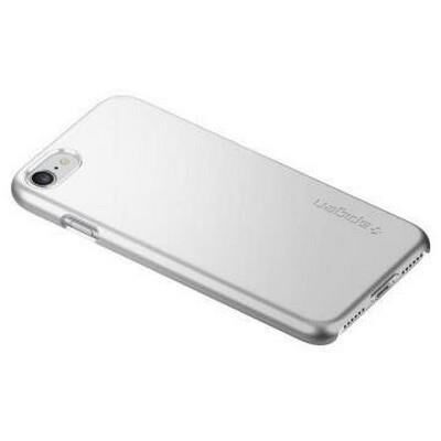 Spigen iPhone 7 ile Uyumlu Kılıf Thin Fit Ultra İnce Satin Silver