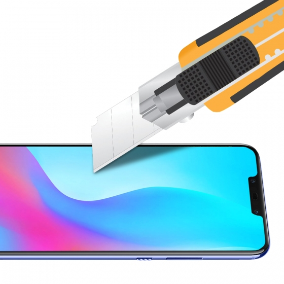 Buﬀ Mate 20 Lite ile Uyumlu 5D ile Uyumlu Glass Ekran Koruyucu