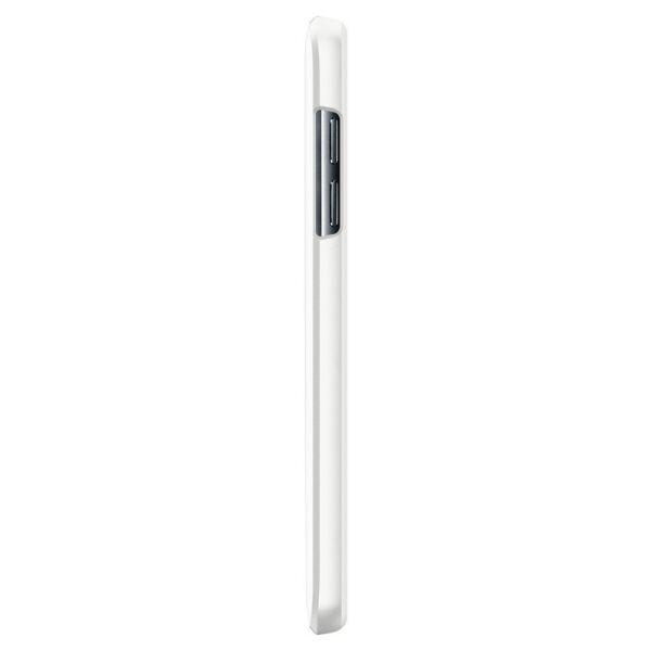 Spigen G6 ile Uyumlu Kılıf Thin Fit Shimmery White