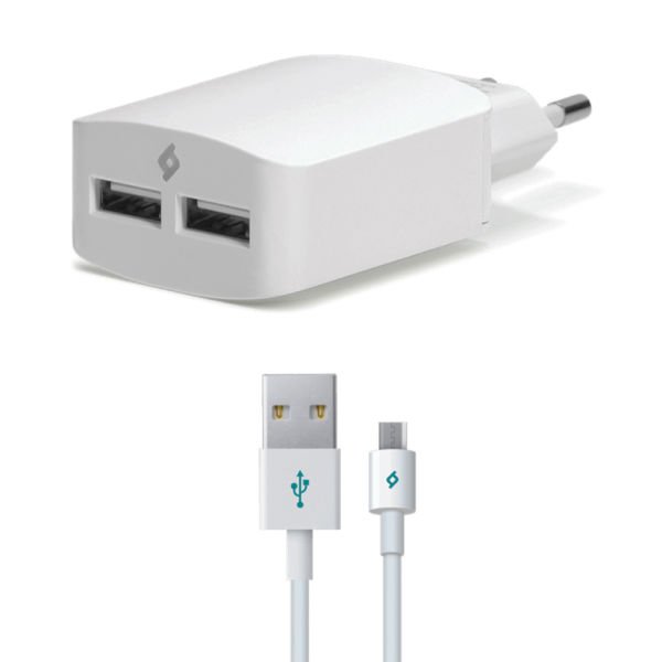 Ttec SpeedCharge Duo Micro Usb Ev Şarj Cihazı Çift Çıkış 2SCS02UM