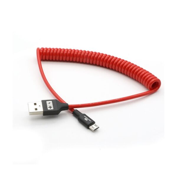 Swiss Charger Spiral Micro Usb Kablo SCC-10010 1,5m