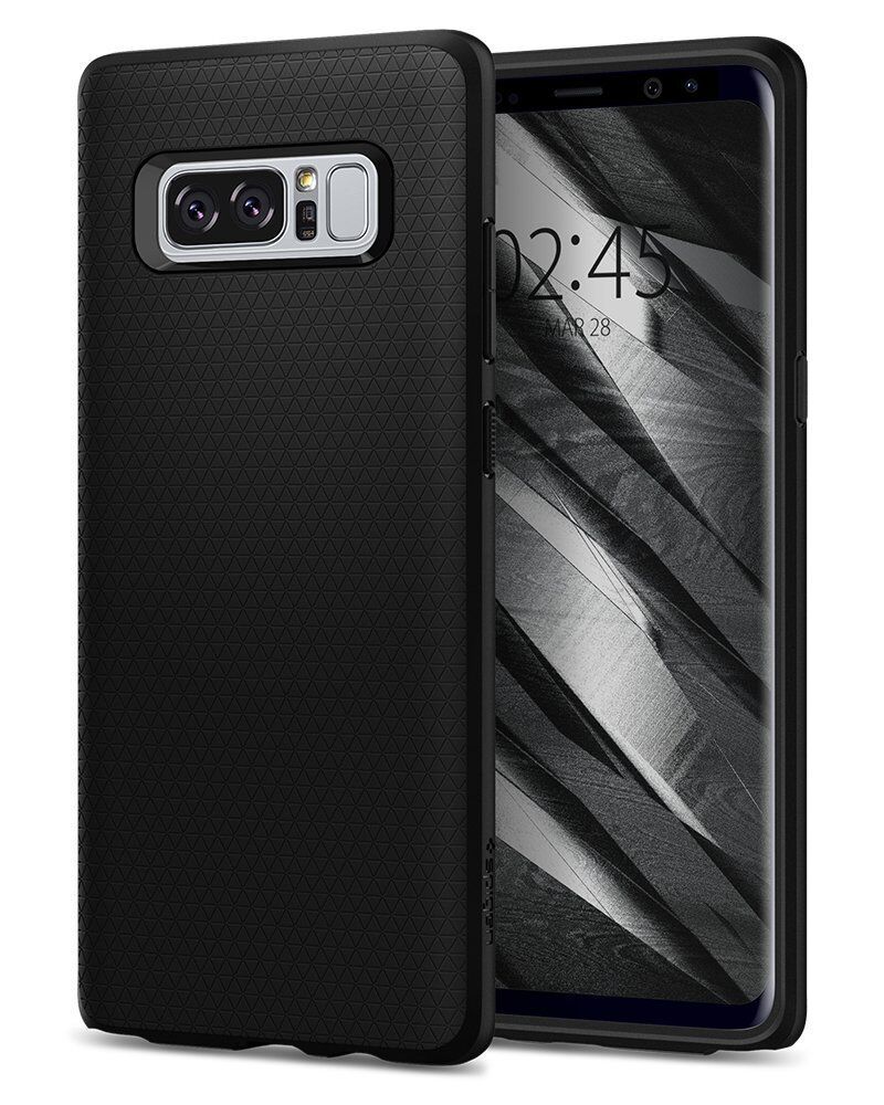 Spigen Galaxy Note 8 ile Uyumlu Kılıf Liquid Air Armor Black