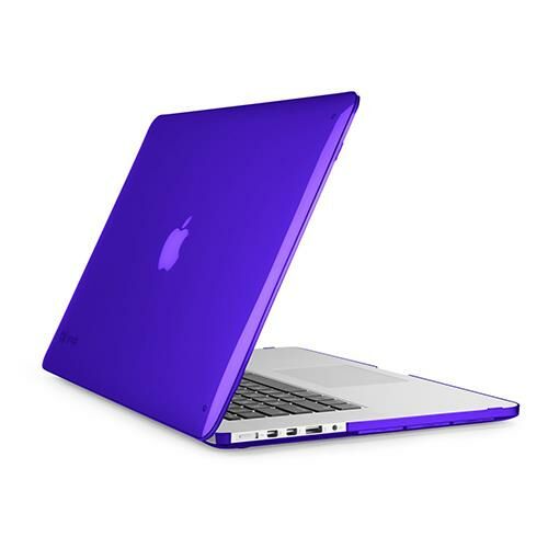 Speck SmartShell Macbook Pro Retina 15'' ile Uyumlu Koruma Kılıf Glossy Finish Purple