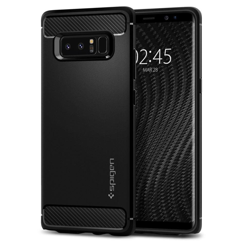 Spigen Galaxy Note 8 ile Uyumlu Kılıf Rugged Armor