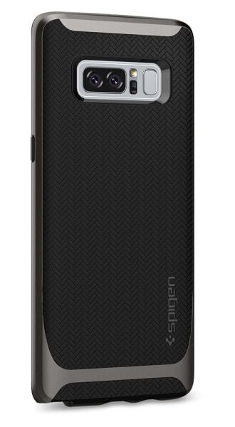 Spigen Galaxy Note 8 ile Uyumlu Kılıf Neo Hybrid Gun Metal