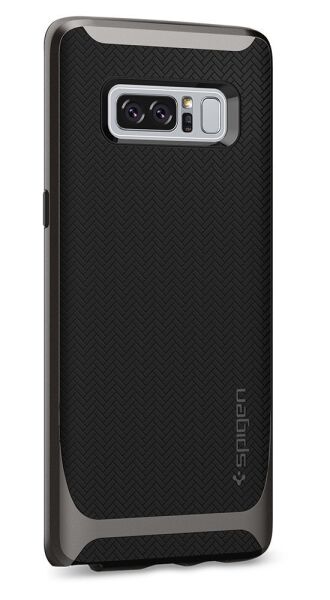Spigen Galaxy Note 8 ile Uyumlu Kılıf Neo Hybrid Gun Metal