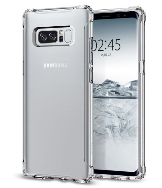 Spigen Galaxy Note 8 ile Uyumlu Kılıf Rugged Crystal