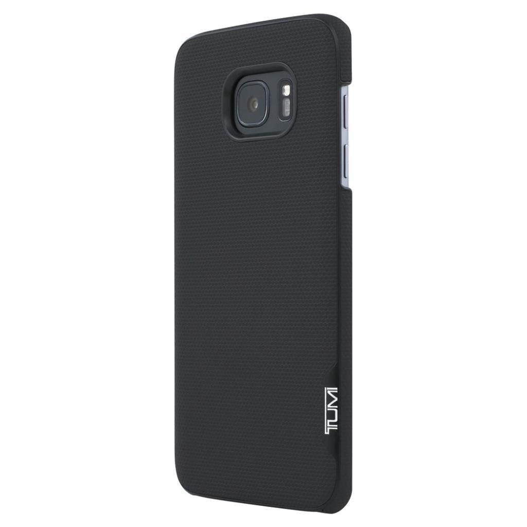 Galaxy S7 Edge ile Uyumlu Sert Kılıf Siyah (Out)