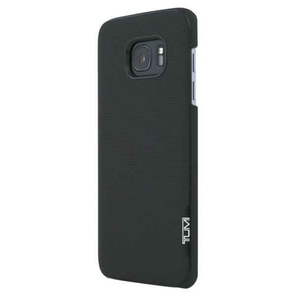 Galaxy S7 Edge ile Uyumlu Sert Kılıf Siyah (Out)