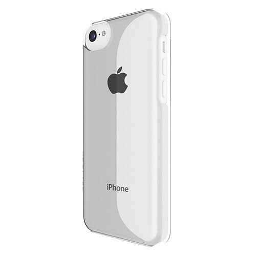 Adopted iPhone 5C ile Uyumlu Lens Kılıf Şeffaf APH12100