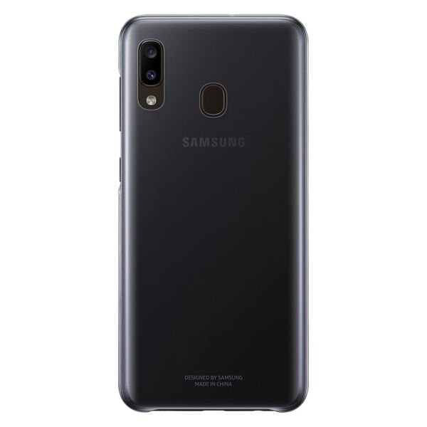 Galaxy A20 ile Uyumlu Siyah Koruyucu Kılıf EF-AA205CBEGWW (Out)