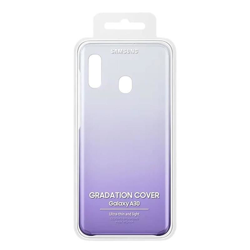 Galaxy A30 ile Uyumlu Mor Koruyucu Kılıf EF-AA305CVEGWW (Out)